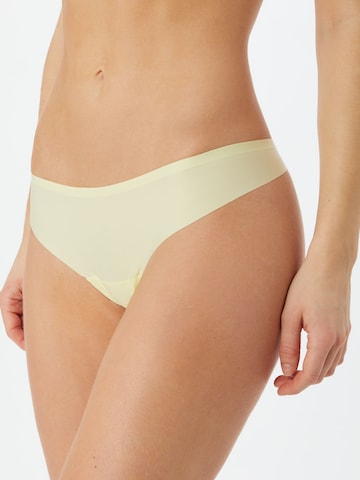 MAGIC Bodyfashion Regular Thong in Yellow: front