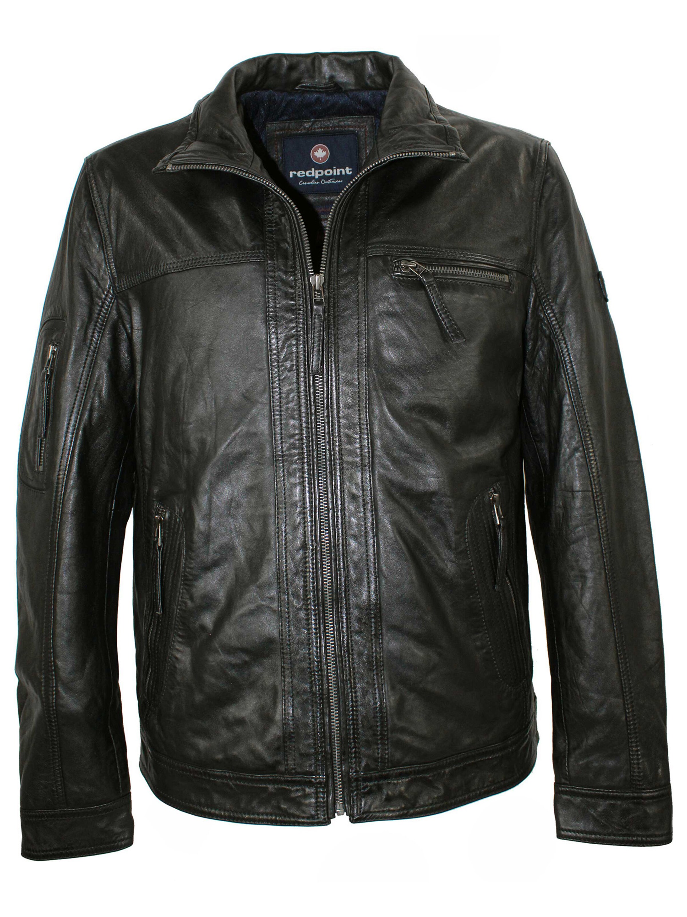 REDPOINT Between-Season Jacket 'Brice' in Black: front