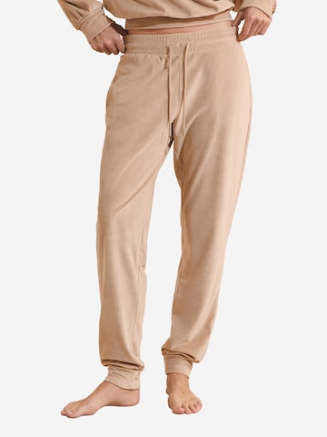 Pantaloncini da pigiama 'Bayron' di ETAM in beige: frontale