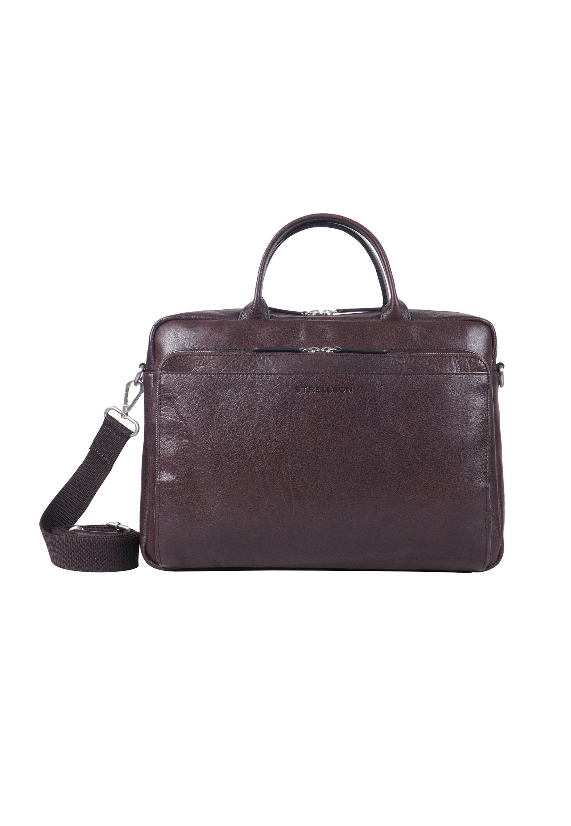 STRELLSON Pasta 'Kenley Charles' em castanho escuro, Vista do artigo