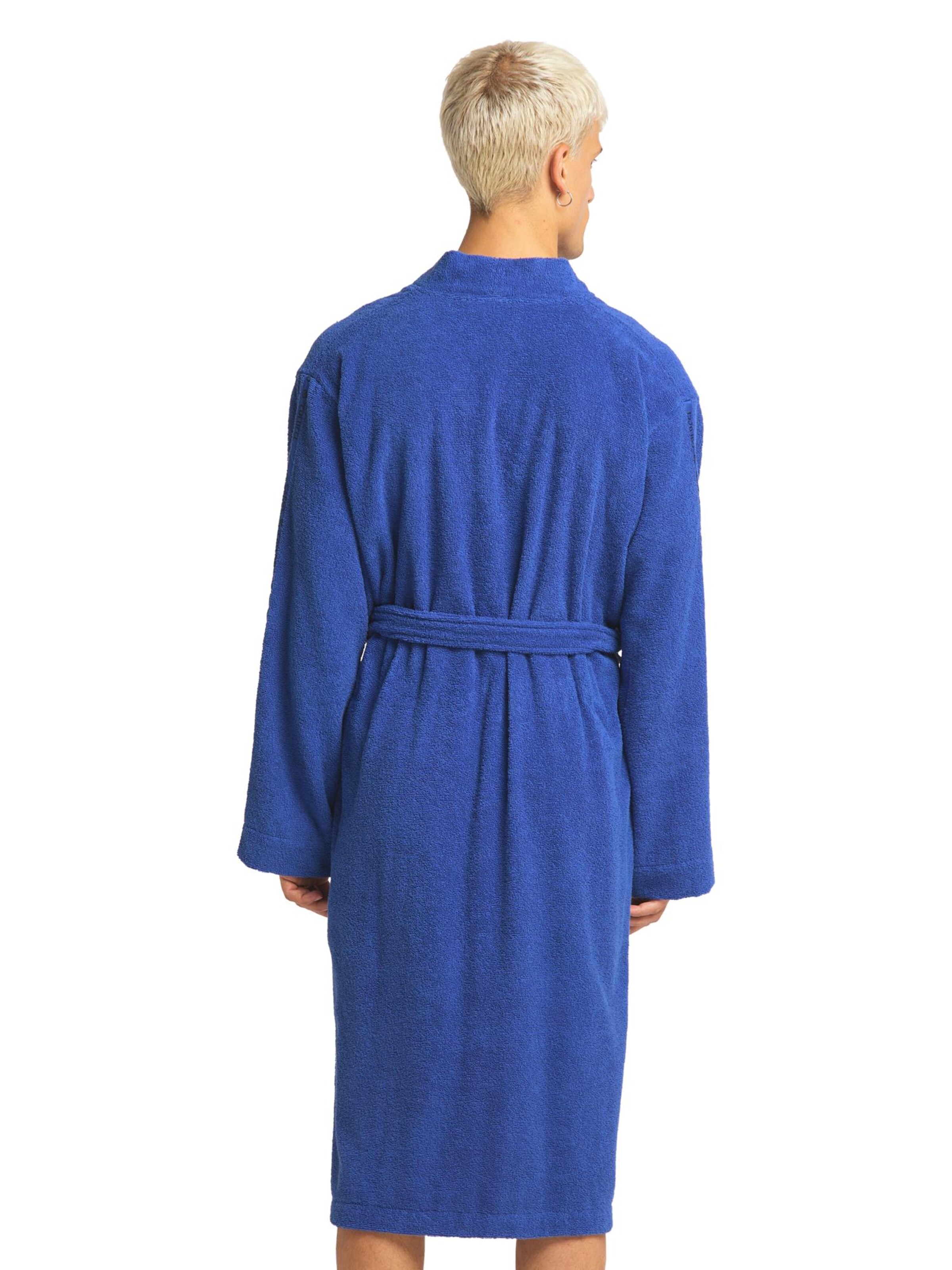 Peignoir court Carlo Colucci en bleu