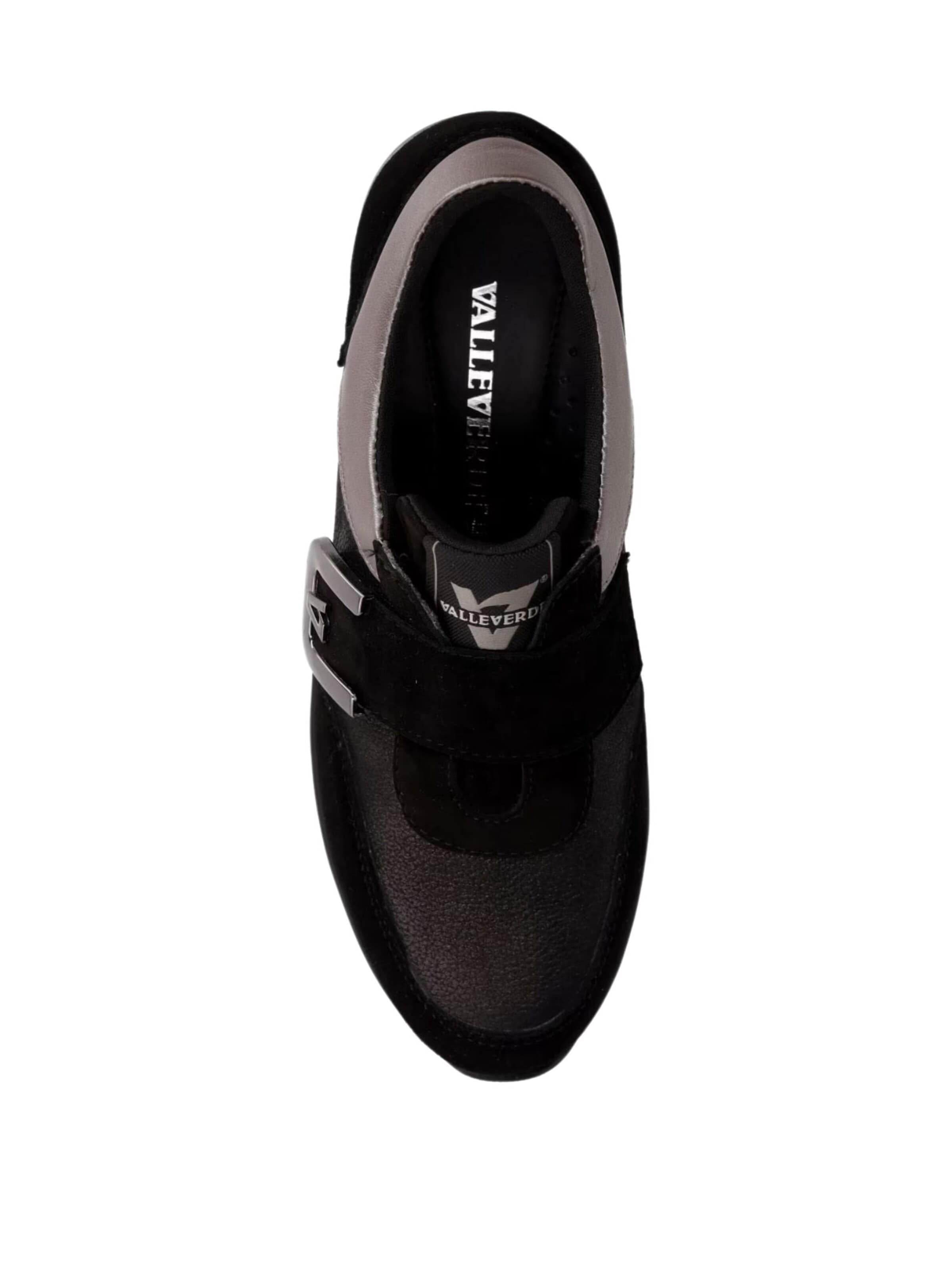 Sneaker bassa 'Valleverde Sneakers Suede Nera' di Valleverde in nero