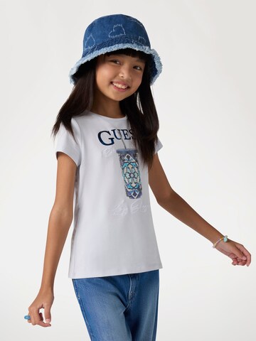 GUESS T-Shirt in Blau: Vorderseite