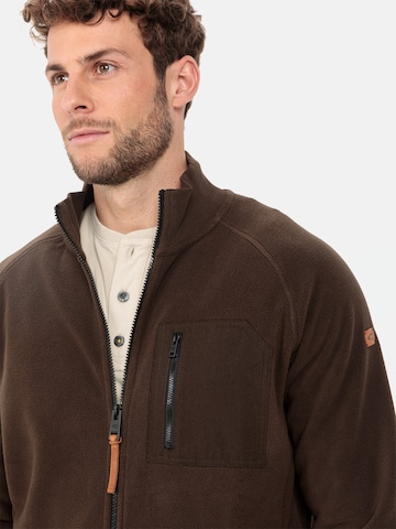 CAMEL ACTIVE Fleece Jacket in Brown