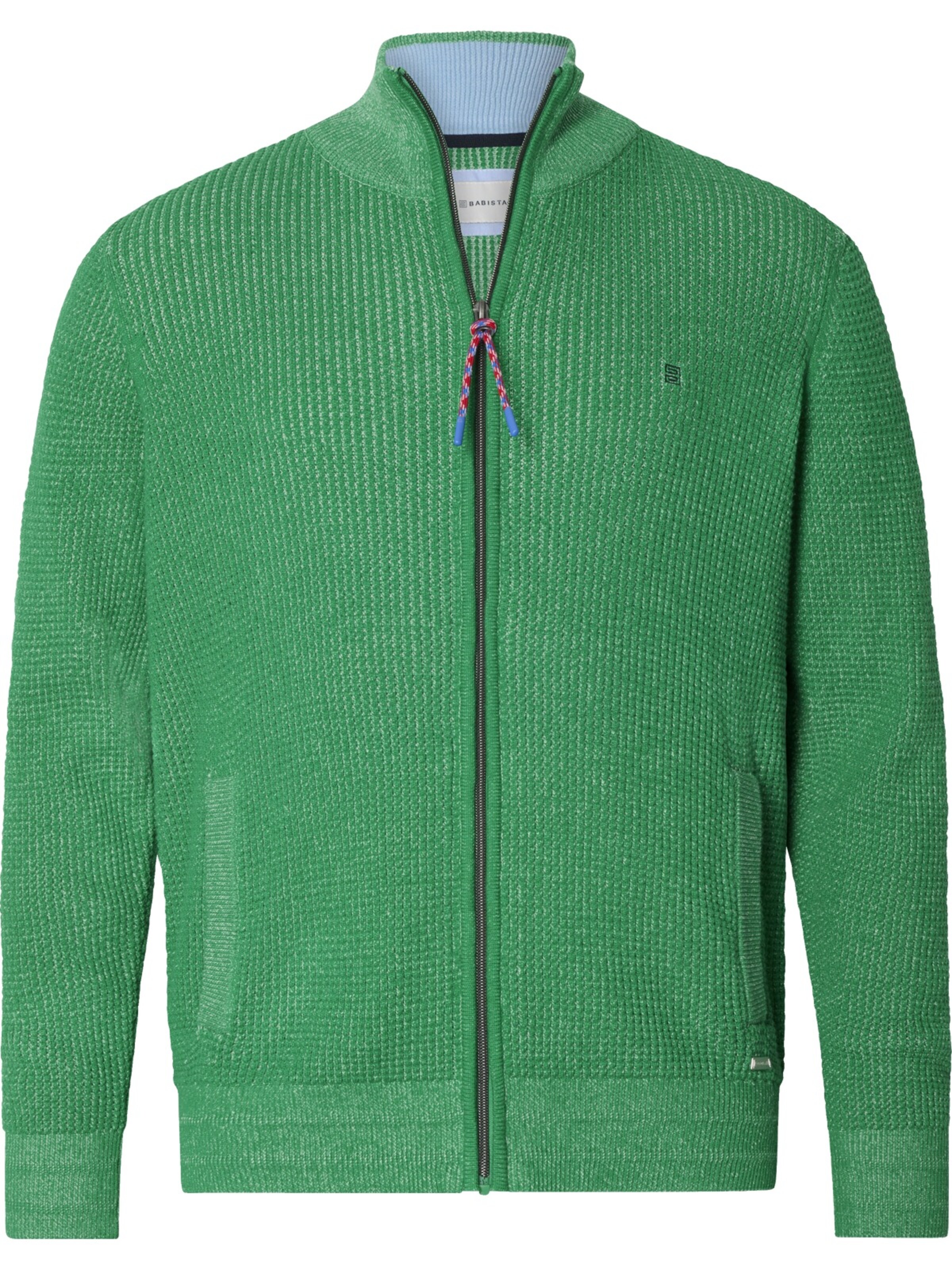 BABISTA Knit Cardigan 'Dalar' in Green: front
