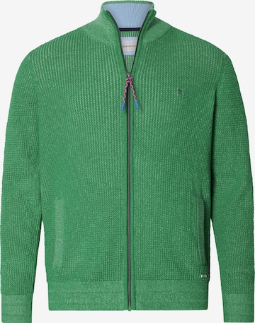 BABISTA Strickjacke 'Dalar' in Grün: Vorderseite