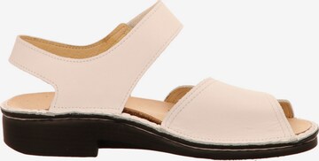 Finn Comfort Strap Sandals in Beige