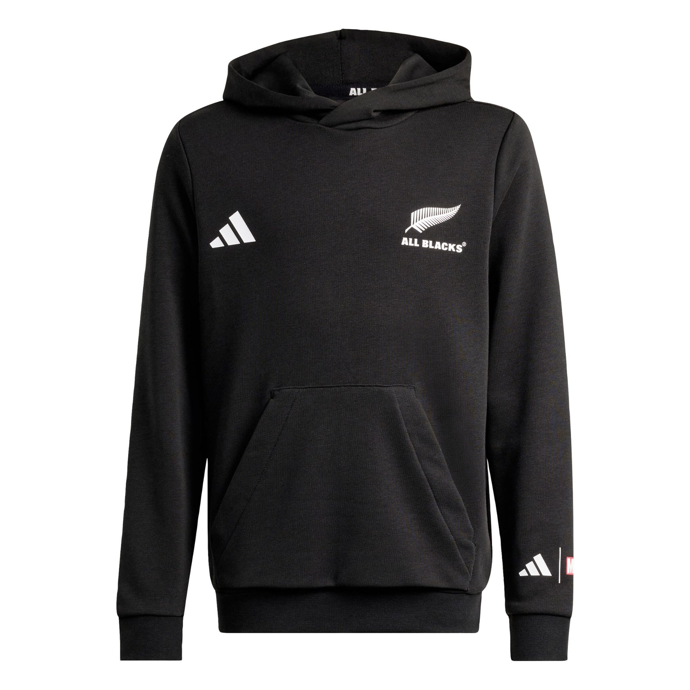ADIDAS PERFORMANCE Sportief sweatshirt 'All Blacks x Marvel' in Zwart