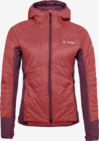 VAUDE Outdoorjas 'Sesvenna IV' in Rood: voorkant