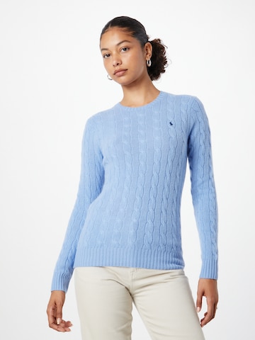 Polo Ralph Lauren Trui 'JULIANNA' in Blauw: voorkant