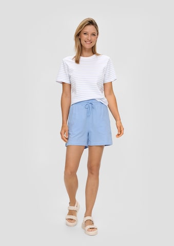 Regular Pantalon s.Oliver en bleu