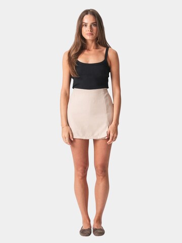 TEESHOPPEN Skirt 'Amina' in Beige