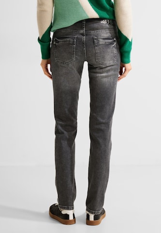 CECIL Tapered Jeans in Schwarz