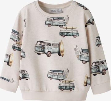 NAME IT Sweatshirt in Beige: Vorderseite