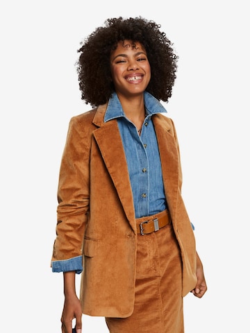 ESPRIT Blazer in Brown: front