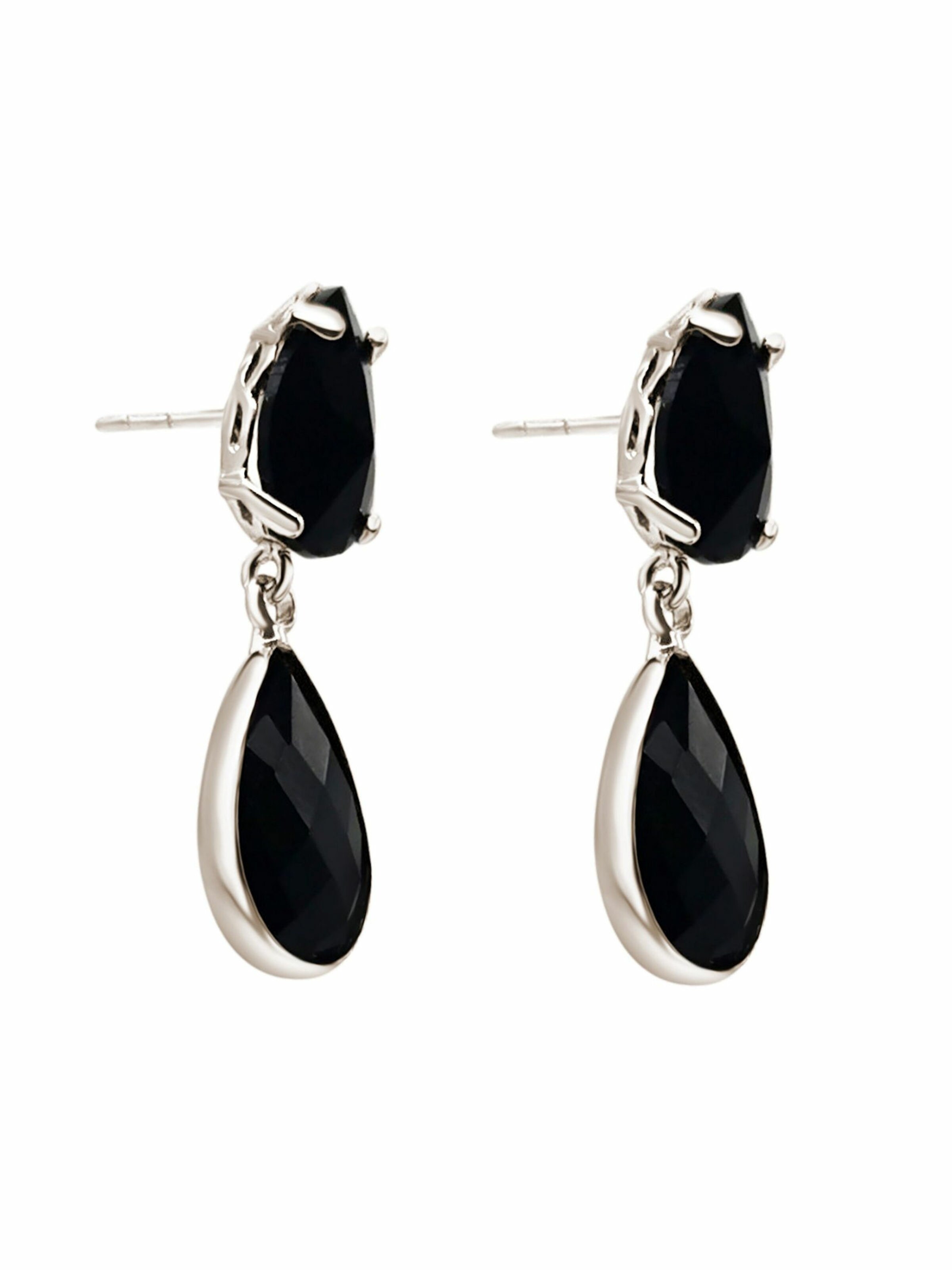 Gemshine Ohrringe in Schwarz