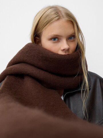 Bershka Scarf in Brown