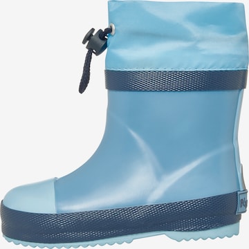 PLAYSHOES Rubber Boots 'Gummistiefel Basic' in Blue