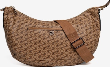 Borsa a mano di Gattinoni in beige: frontale