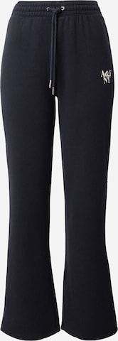 Abercrombie & Fitch Панталон в черно: отпред