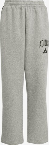 ADIDAS SPORTSWEAR Regular Urheiluhousut 'Essentials Collegiate' värissä harmaa: etupuoli