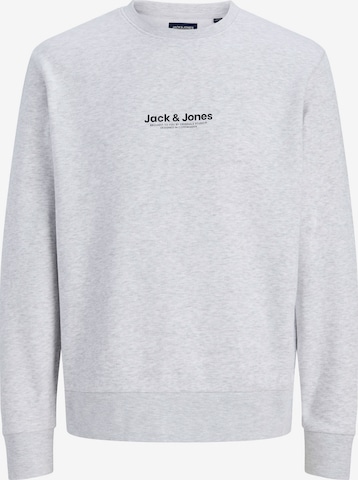 JACK & JONES Μπλούζα φούτερ 'JWHVESTERBRO' σε λευκό: μπροστά
