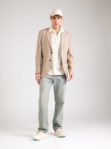 GAP Regular fit Overhemd in Beige