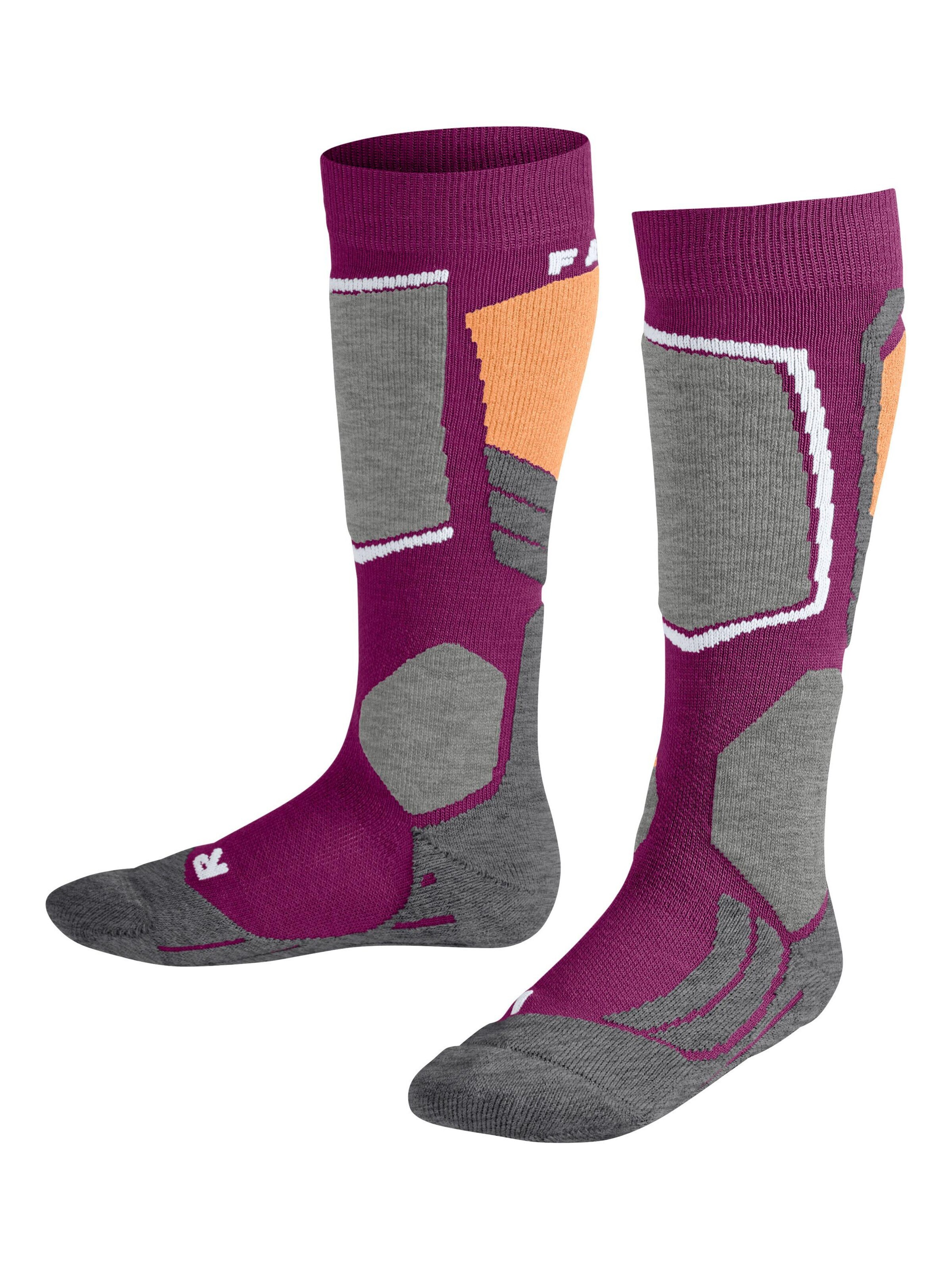 FALKE Athletic Socks 'SK2 Intermediate' in Purple: front