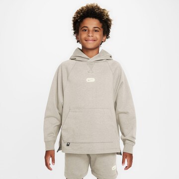 Nike Sportswear Athletic Sweatshirt in Grey: front