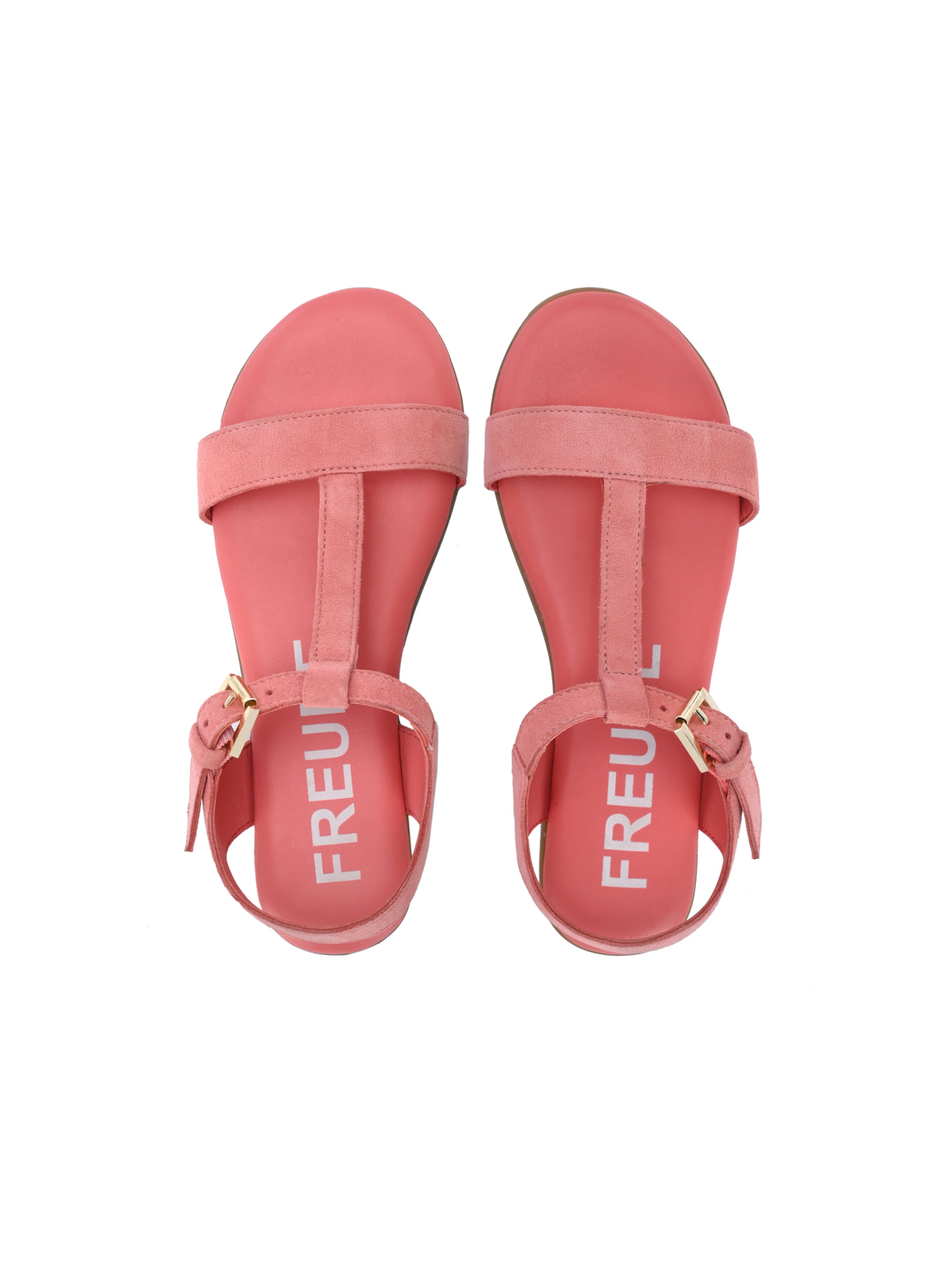 FREUDE Sandalen met riem 'ALEA' in Roze