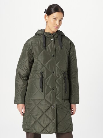 Dorothy Perkins Between-Seasons Coat in Green: front