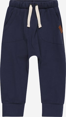 Walkiddy Tapered Pants in Blue: front