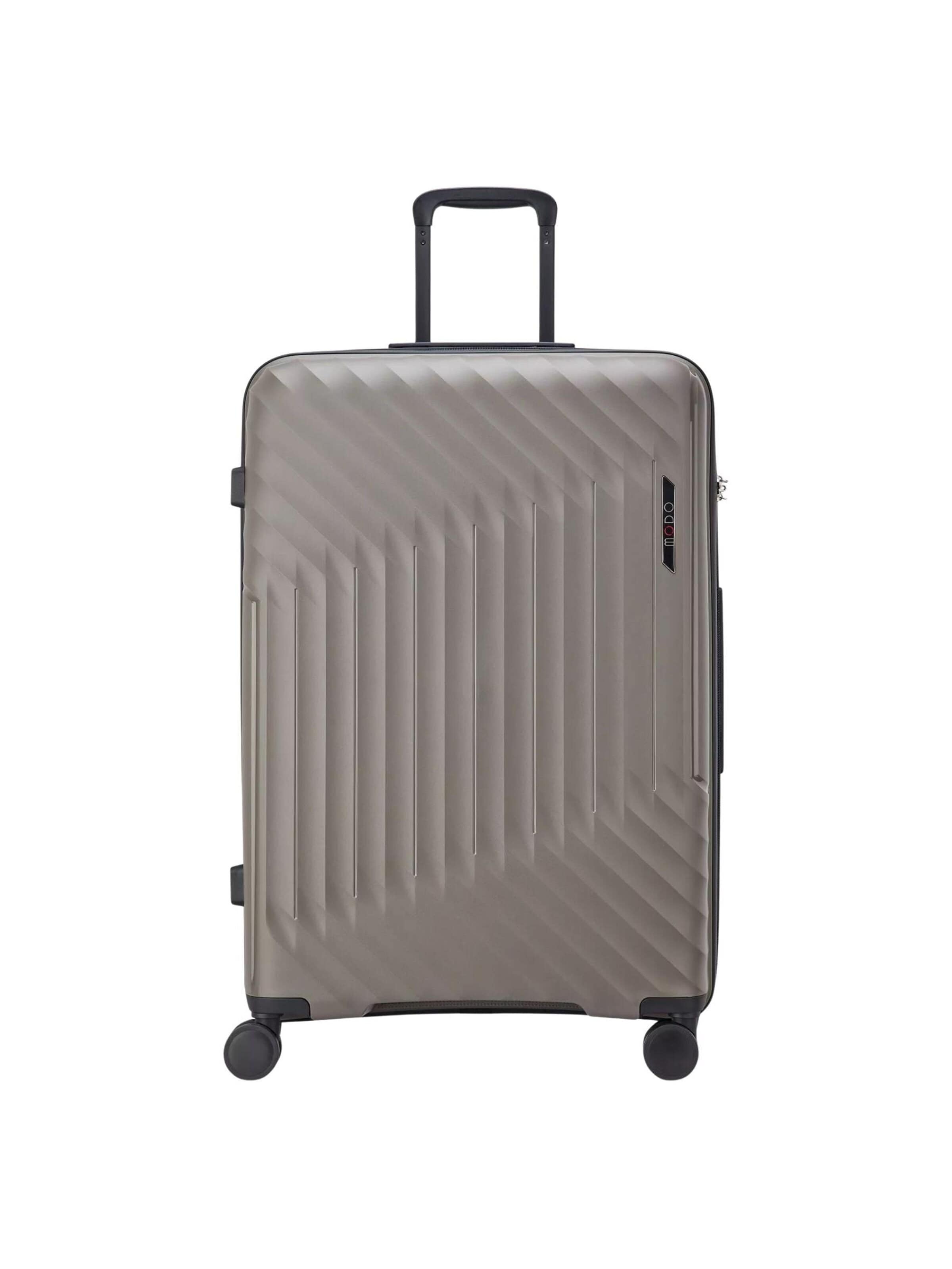 Trolley 'LUMEN' di MODO by Roncato in grigio: frontale