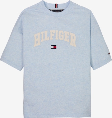 T-Shirt TOMMY HILFIGER en bleu : devant
