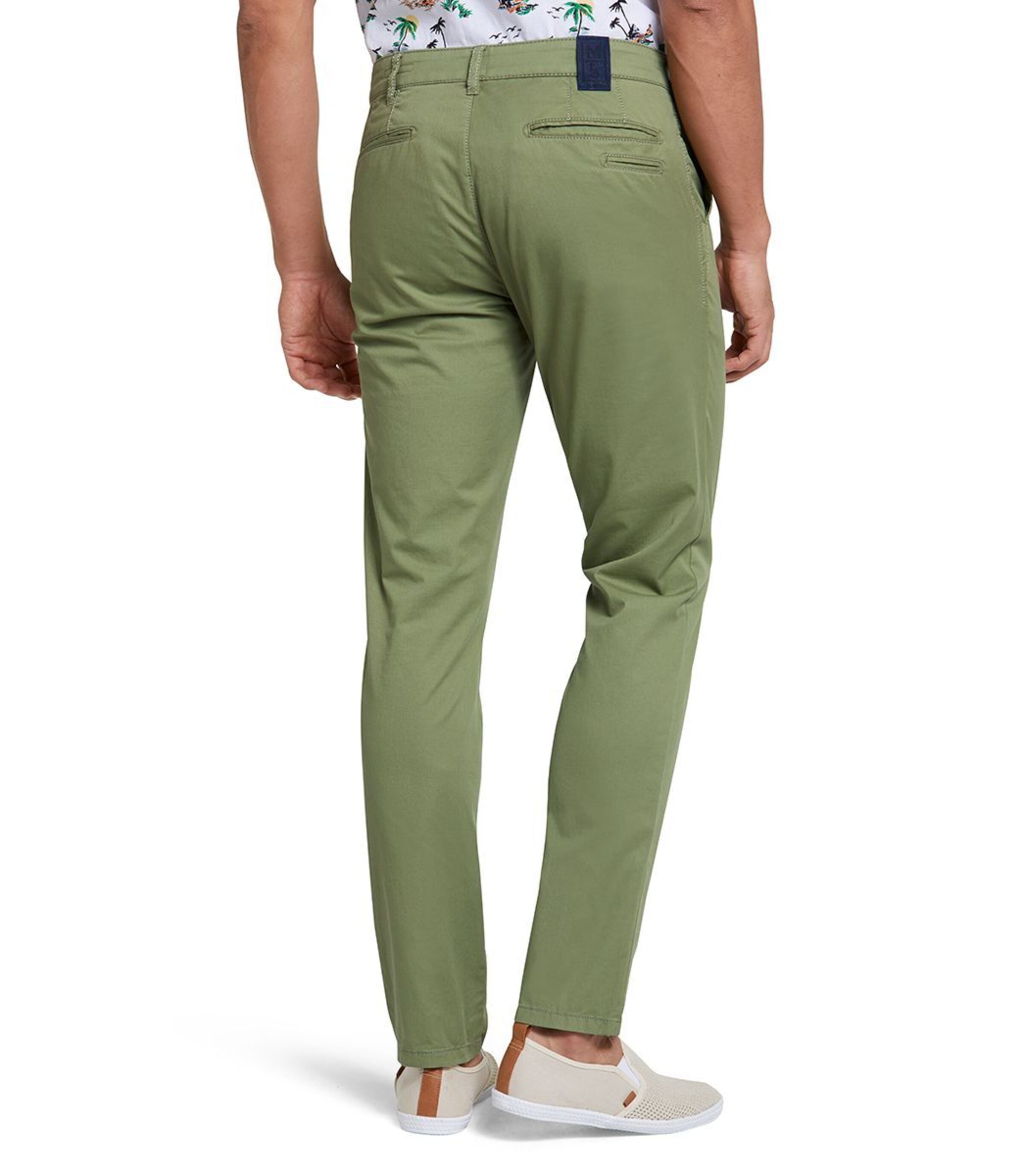 Regular Pantalon Meyer Hosen en vert