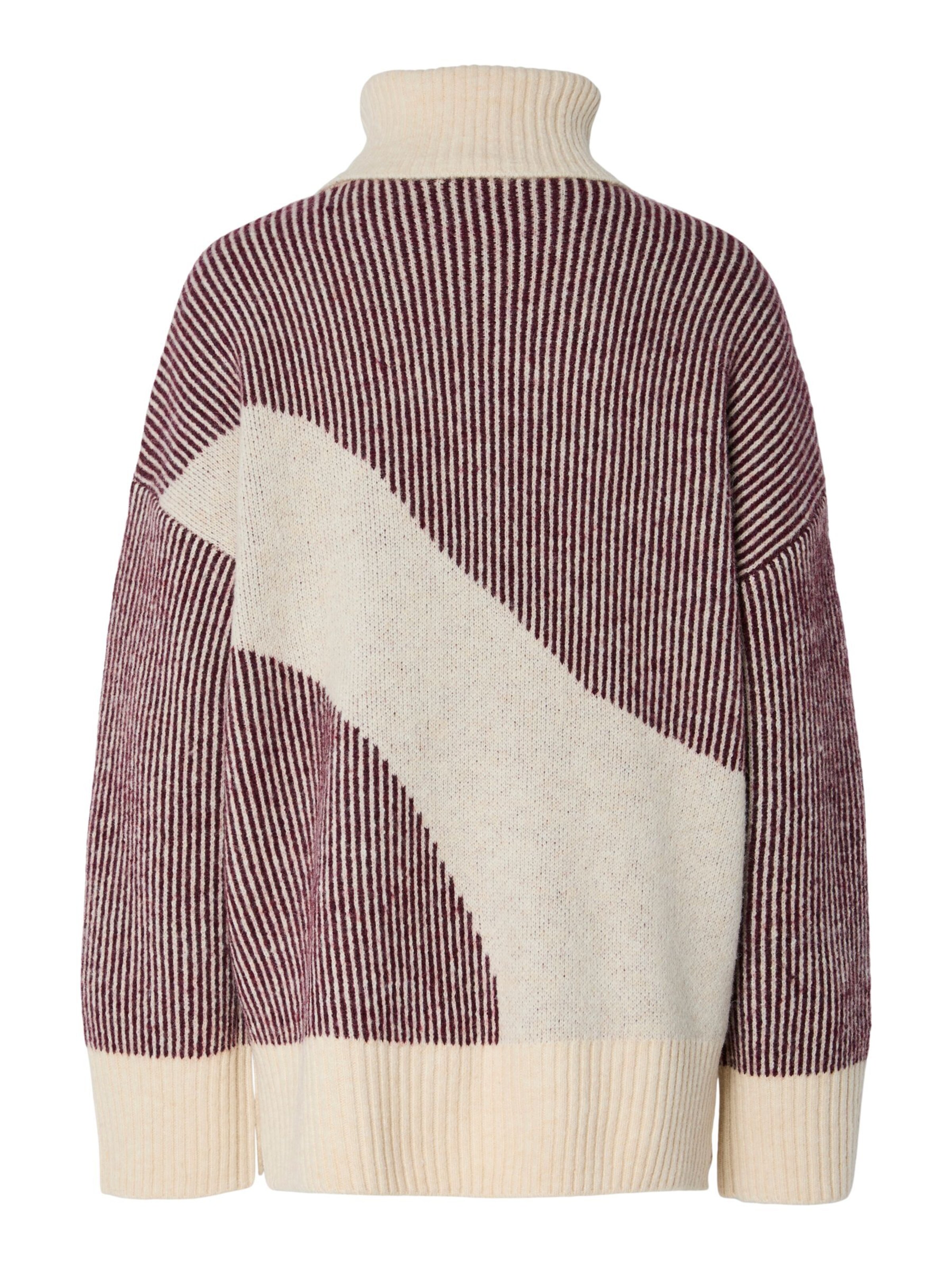 PIECES Sweater 'LINNA' in Red