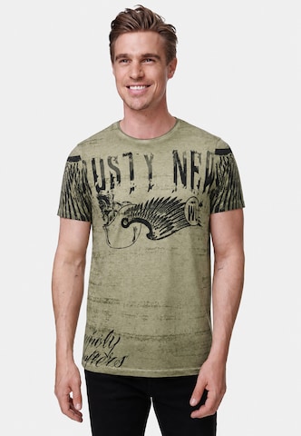 Rusty Neal T-Shirt in Grün: Vorderseite