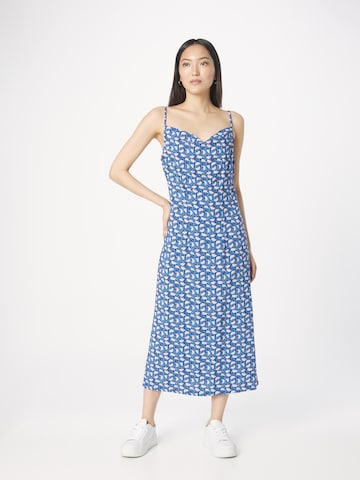 Tranquillo Καλοκαιρινό φόρεμα σε μπλε: μπροστά