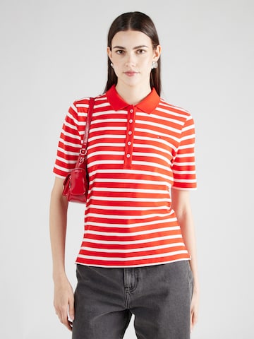 T-shirt TOMMY HILFIGER en rouge : devant