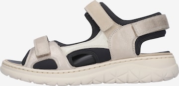 WALDLÄUFER Trekkingsandale in Beige: Vorderseite