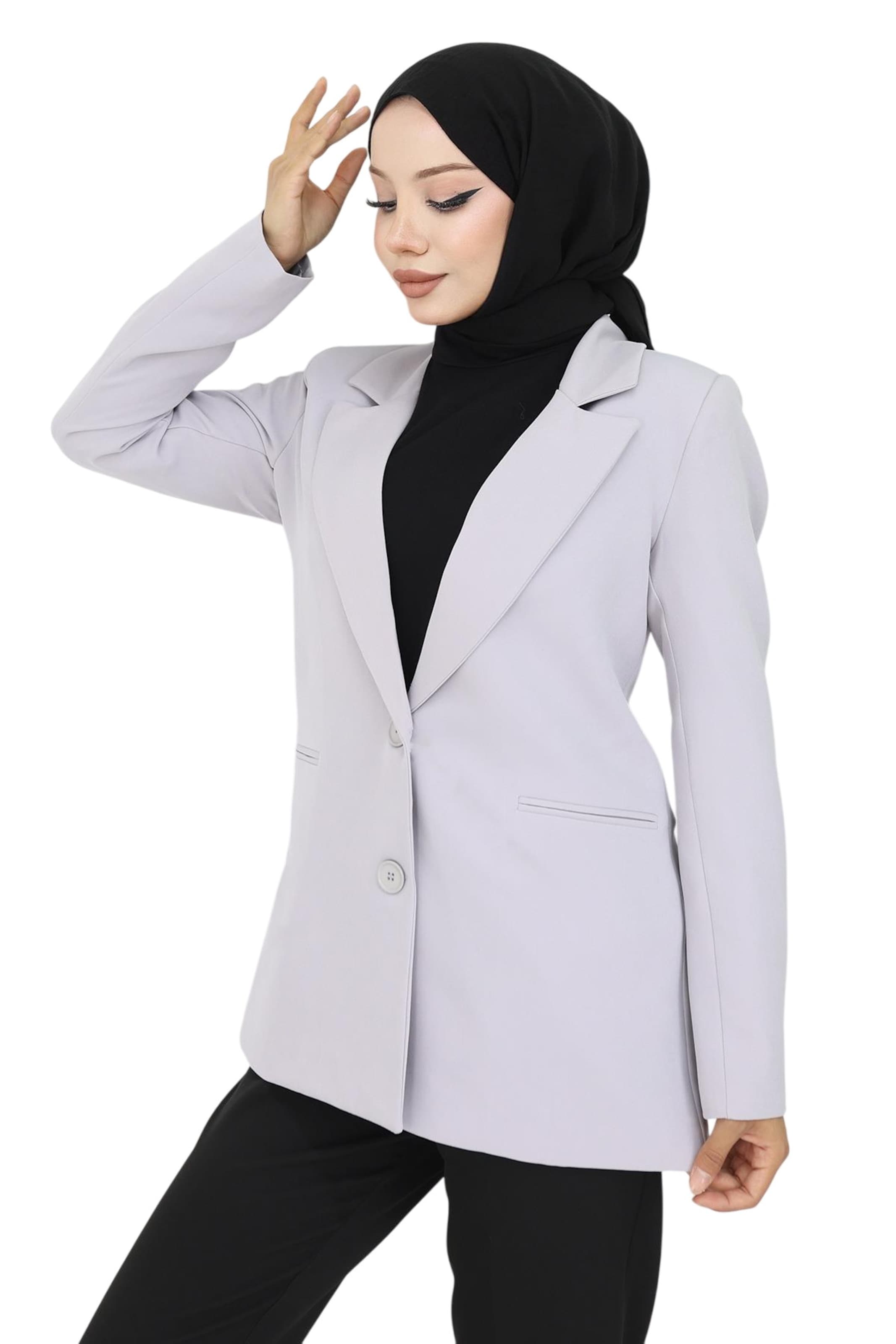 MODAMIHRAM Blazer in Grey