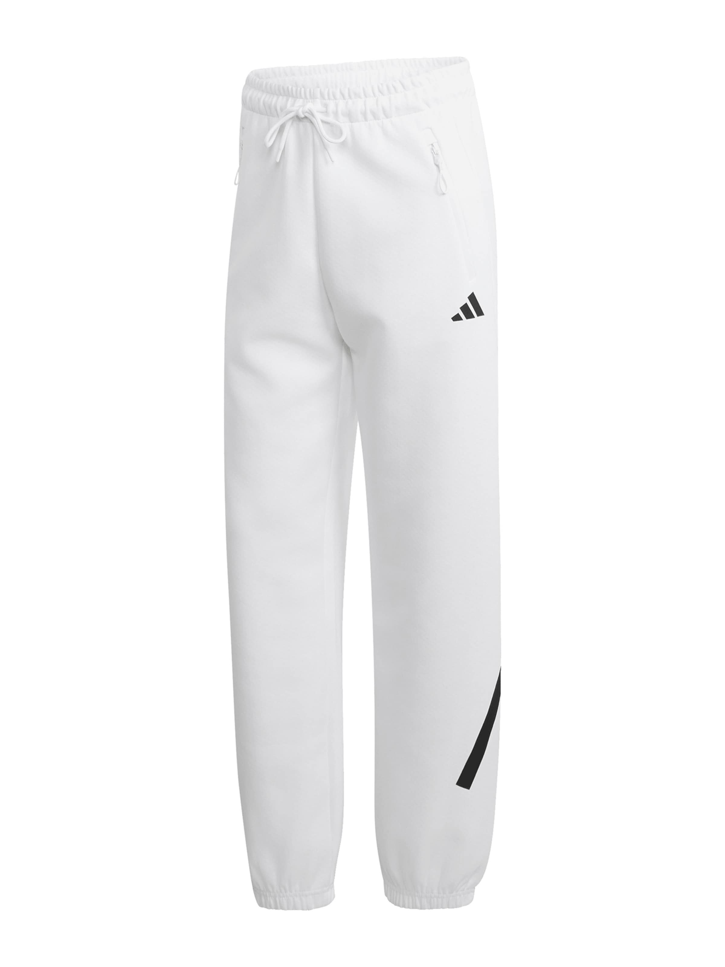 ADIDAS SPORTSWEAR Tapered Sporthose 'Z.N.E.' in Weiß: Vorderseite