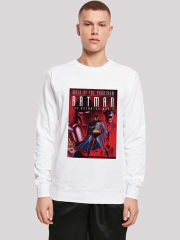 F4NT4STIC Sweatshirt 'DC Comics Batman Mask Of The Phantasm' in Weiß: Vorderseite