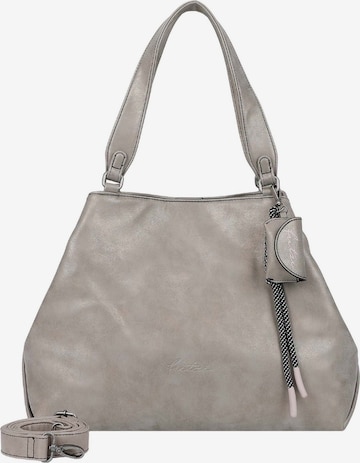 Fritzi aus Preußen Schoudertas 'Bitzi' in Zilver: voorkant