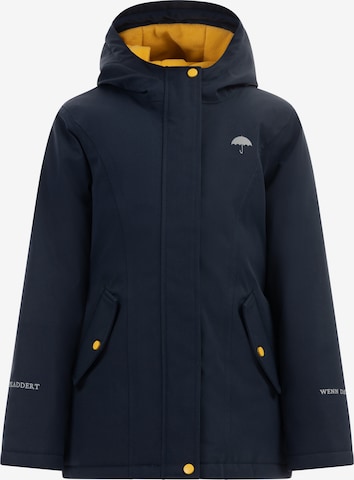 Schmuddelwedda Performance Jacket in Blue: front