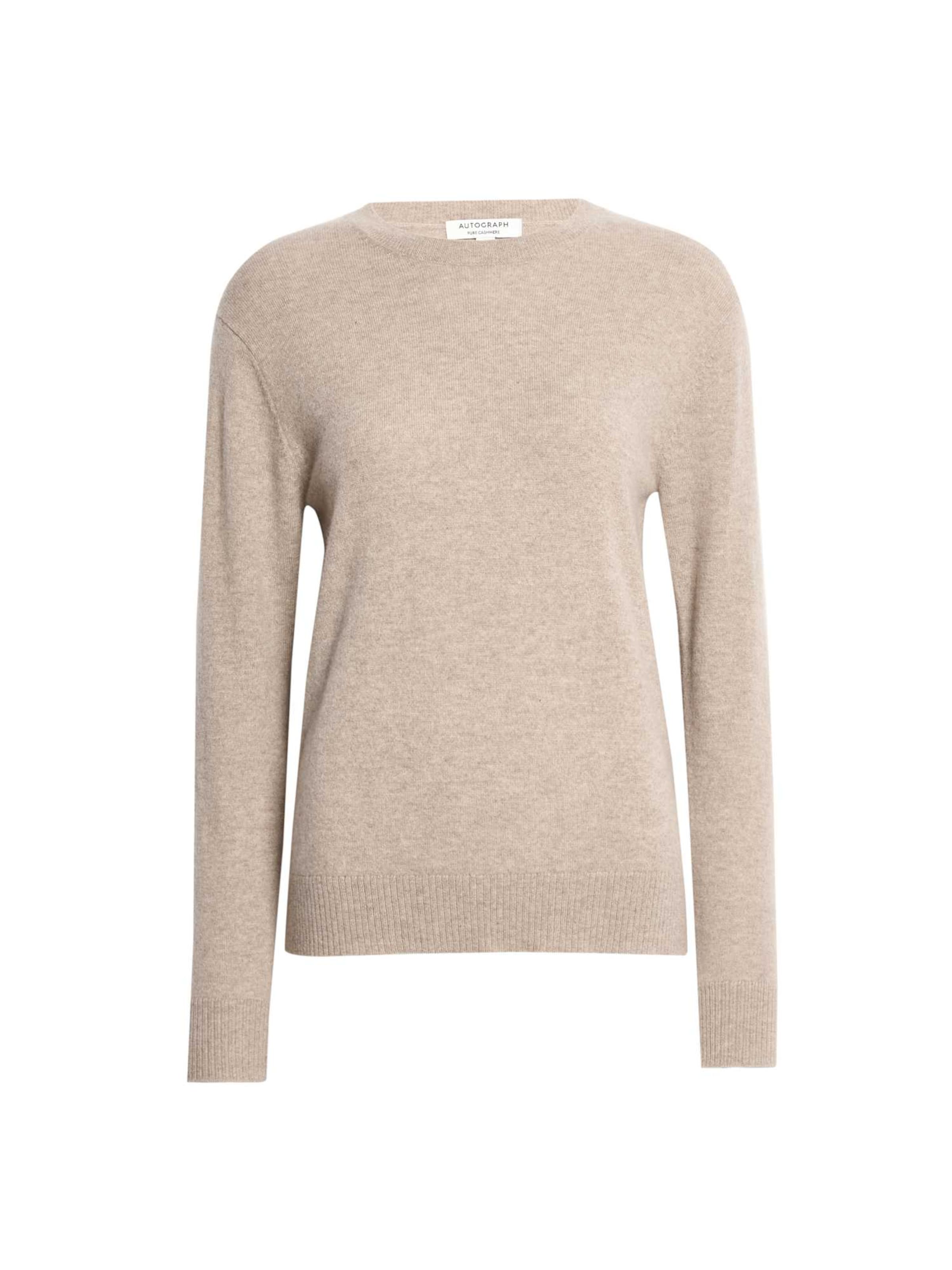Marks & Spencer Sweater in Beige: front