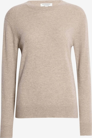 Pull-over Marks & Spencer en beige : devant