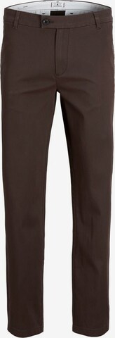 Regular Pantalon chino JACK & JONES en marron : devant