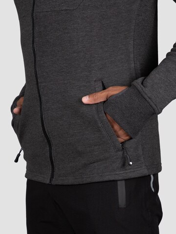 MOROTAI Sportsweatjacke 'NEOTECH' in Grau