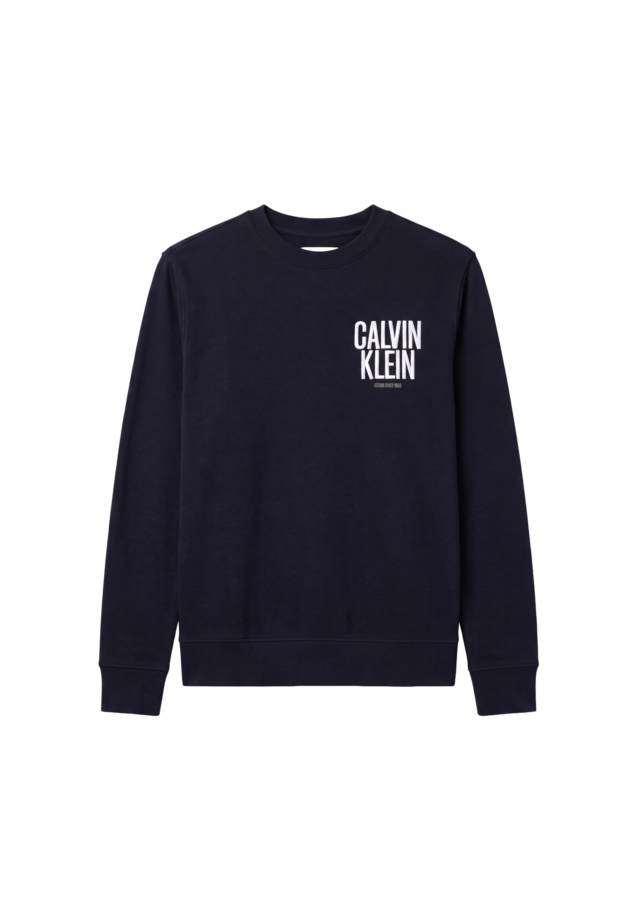 Calvin Klein Jeans Sweatshirt in Blau: Vorderseite